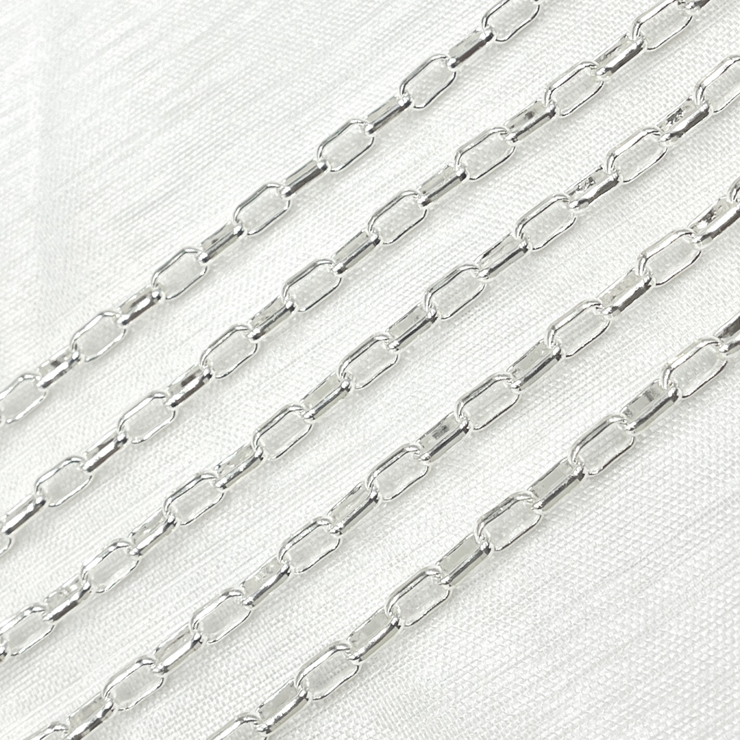 925 Sterling Silver Smooth Box Chain