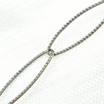 Load image into Gallery viewer, Oxidized 925 Sterling Silver Twisted Oval Link Chain. 700TWOX
