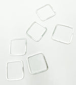 Load image into Gallery viewer, 925 Sterling Silver Square Shape 25x25mm. SS2
