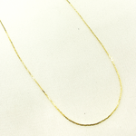 Load image into Gallery viewer, 14k Solid Yellow Gold Solid Cable Necklace. 030R01BQT4P3
