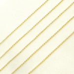 Load image into Gallery viewer, 030BETLGbyFt. 14K Solid Yellow Gold Rolo Link Chain
