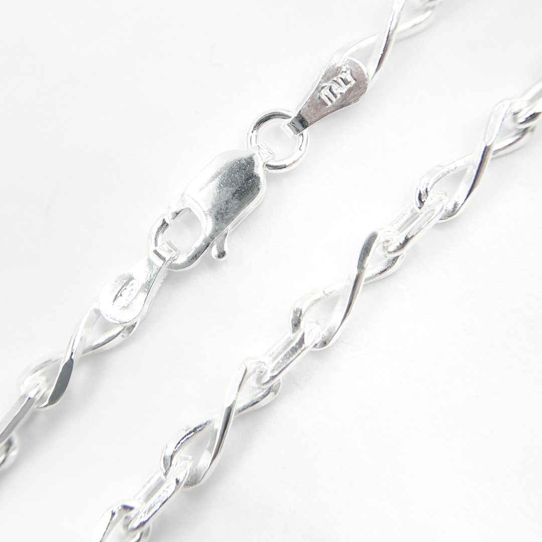 925 Sterling Silver Infinity Necklace. 10014808FDNecklace