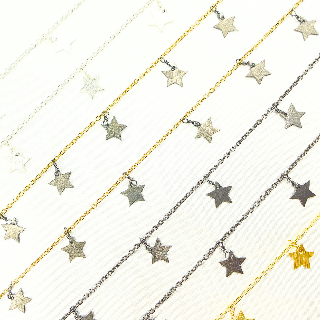 Star Shape Dangle Wire Chain. 305ST