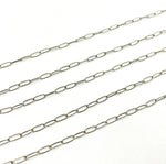Load image into Gallery viewer, Oxidized 925 Sterling Silver Paperclip Chain. 1606OX
