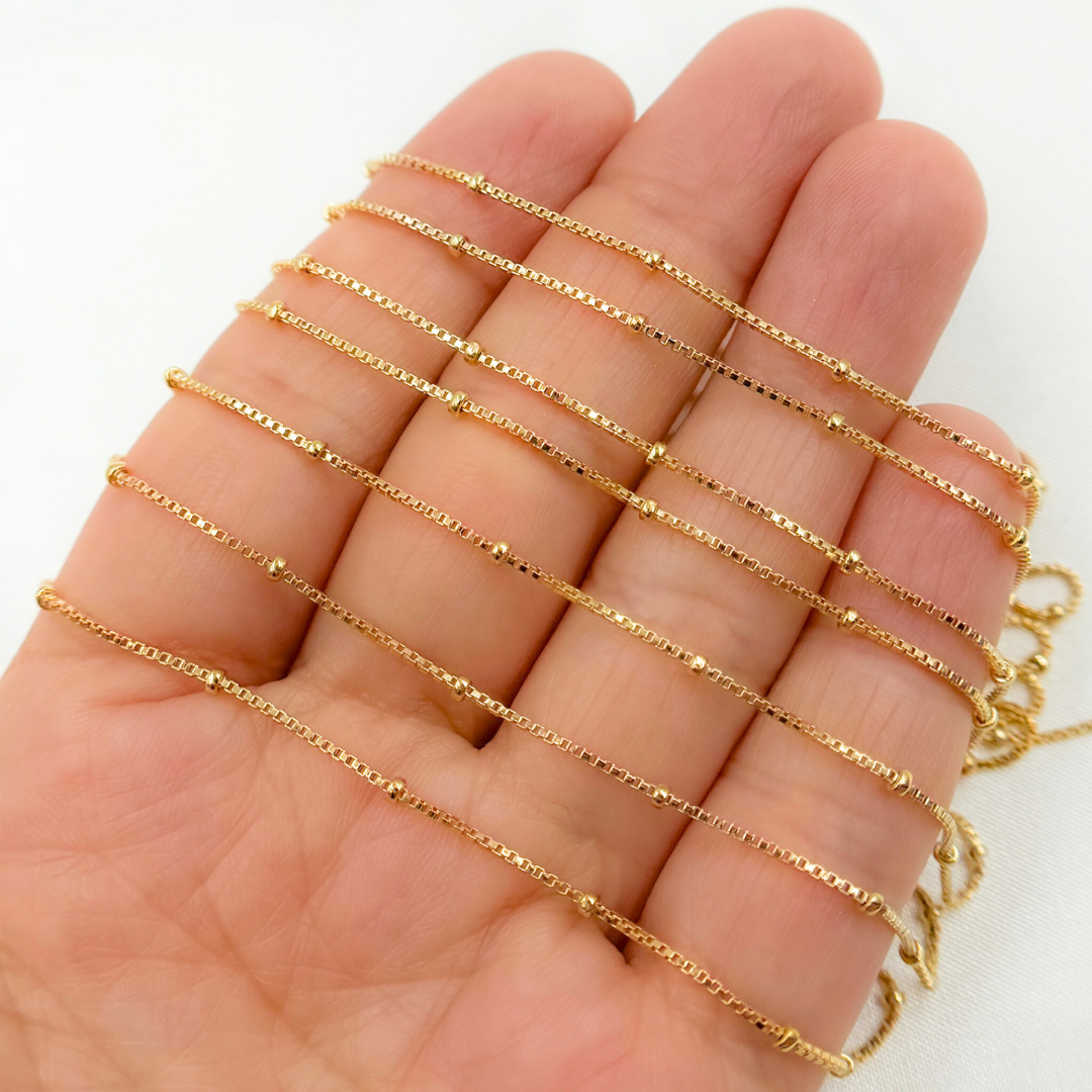 14k Gold Filled Satellite Chain. 1079GF