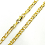 Load image into Gallery viewer, 14K24. 14K Solid Gold Wheat Chain
