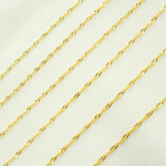 Load image into Gallery viewer, 14K Solid Yellow Gold Singapore Twisted Chain by Foot. 020G2SLMSIT2byFt
