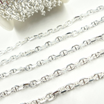 Load image into Gallery viewer, 925 Sterling Silver Diamond Cut Marina Chain. Y10SS
