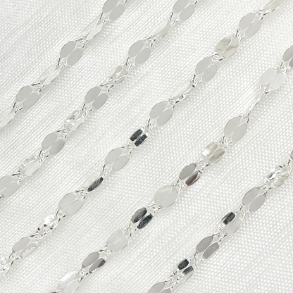 925 Sterling Silver Fancy Chain.