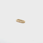 Load and play video in Gallery viewer, 14K Solid Gold Oval Clasp