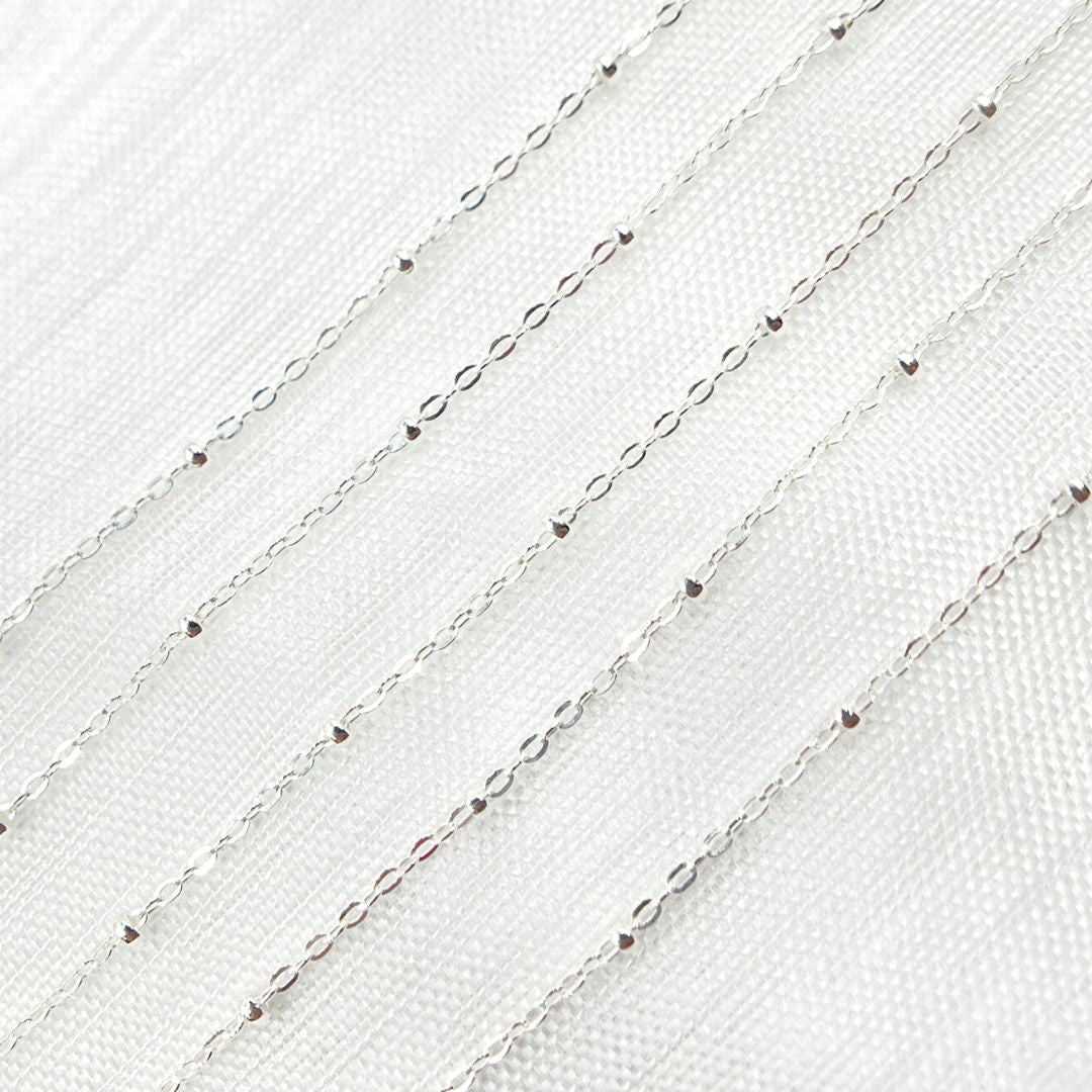 Sterling Silver Satellite Chain