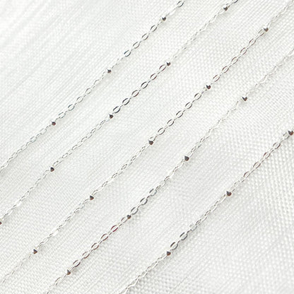 Sterling Silver Satellite Chain