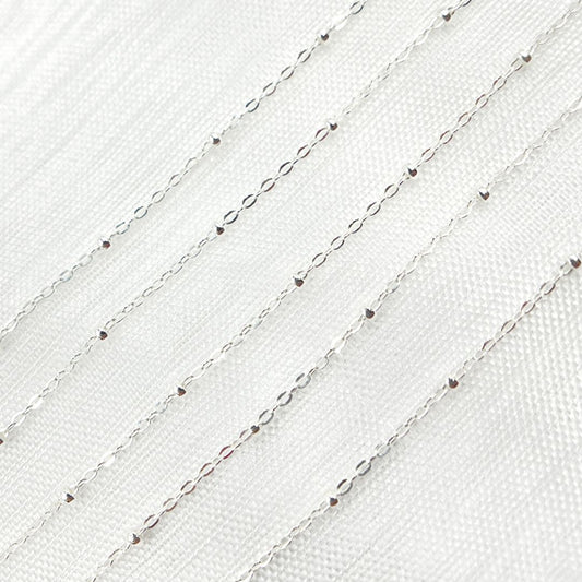 Sterling Silver Satellite Chain
