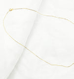 Load image into Gallery viewer, 030R08BL4L024. 14K Solid Gold Flat Cable Chain
