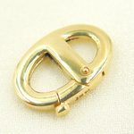 Load image into Gallery viewer, 14K Solid Gold Gucci Style Clasp 17x12mm. 36714K
