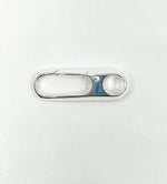 Load image into Gallery viewer, 925 Sterling Silver Clasp 26x8 mm. 266SS
