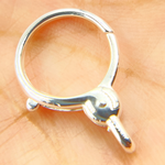 Load image into Gallery viewer, 925 Sterling Silver Round Trigger Clasp 23x16mm.. 239

