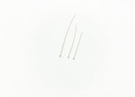 Load image into Gallery viewer, 925 Sterling Silver Flat Headpin 24 Gauge 1, 1.5, 2 &amp; 3 inch. HPSS24
