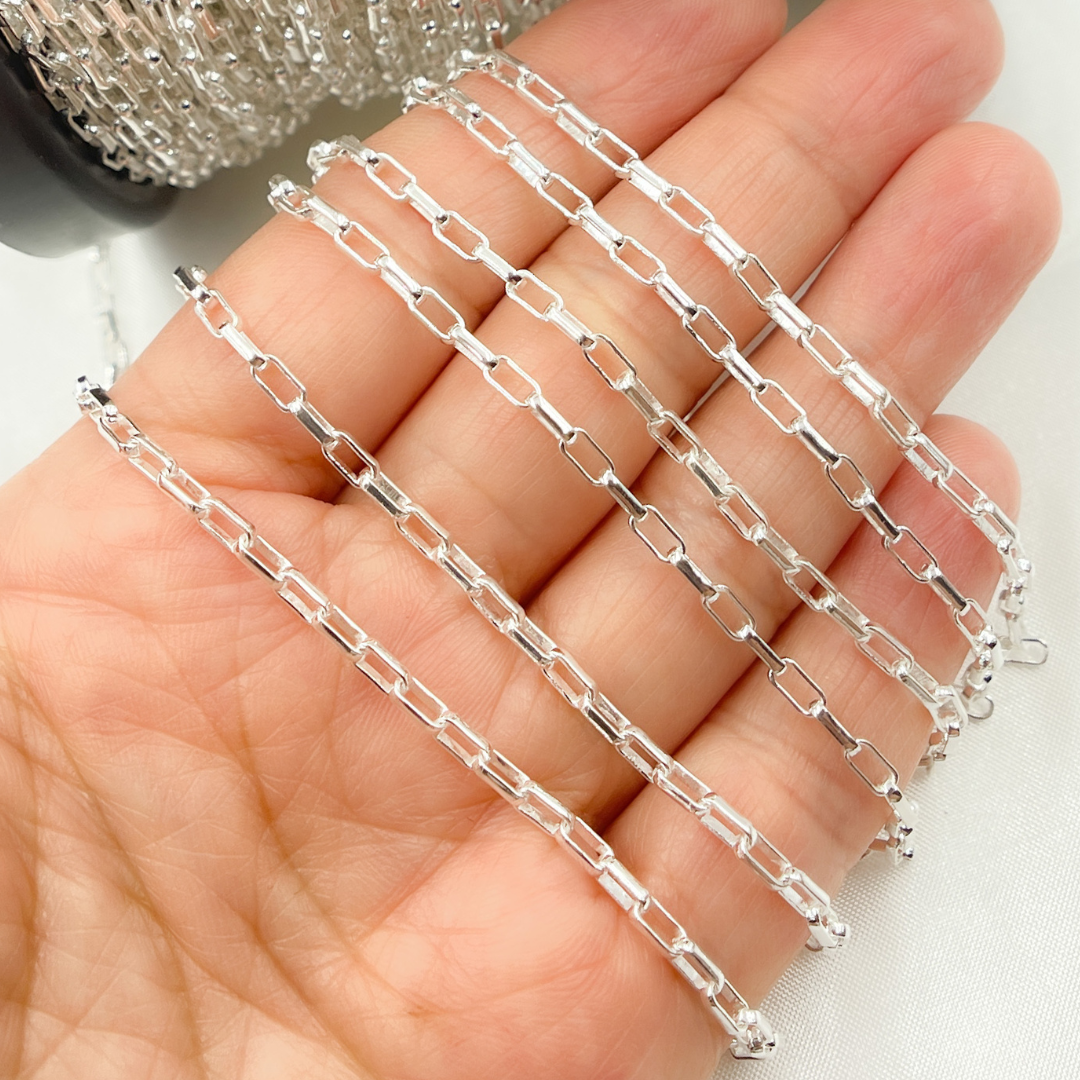 Sterling Silver Smooth Box Link Chain
