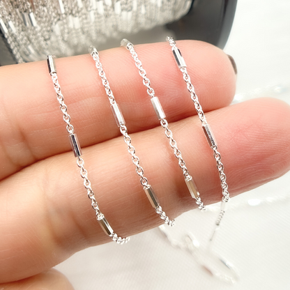Sterling Silver Satellite Chain