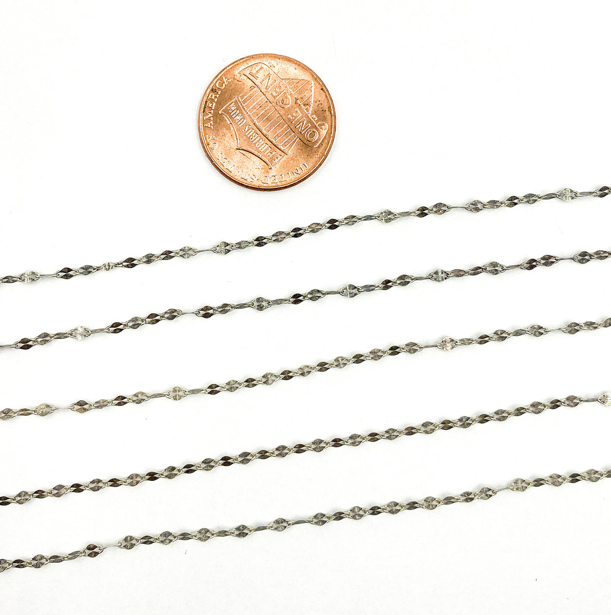 Oxidized 925 Sterling Silver Fancy Marina Chain