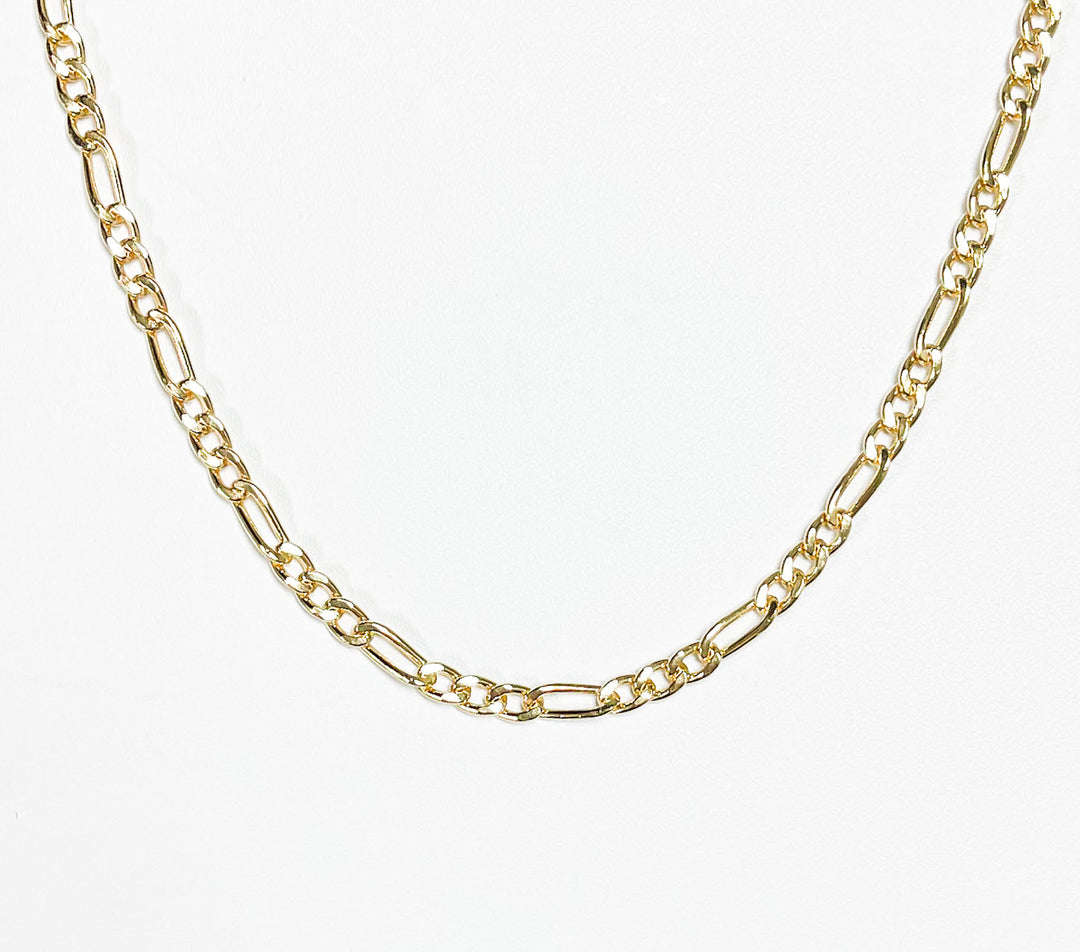 14k Gold Filled Figaro Chain. 5031CHRGF