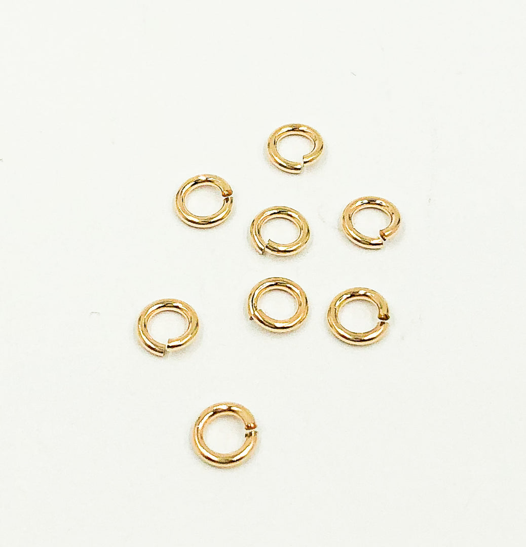 14K Gold Filled Open Jump Ring 24 Gauge 3mm. 4004415