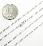 Load image into Gallery viewer, Oxidized 925 Sterling Silver Paperclip Finished Necklace. 1606OX Finished Necklace
