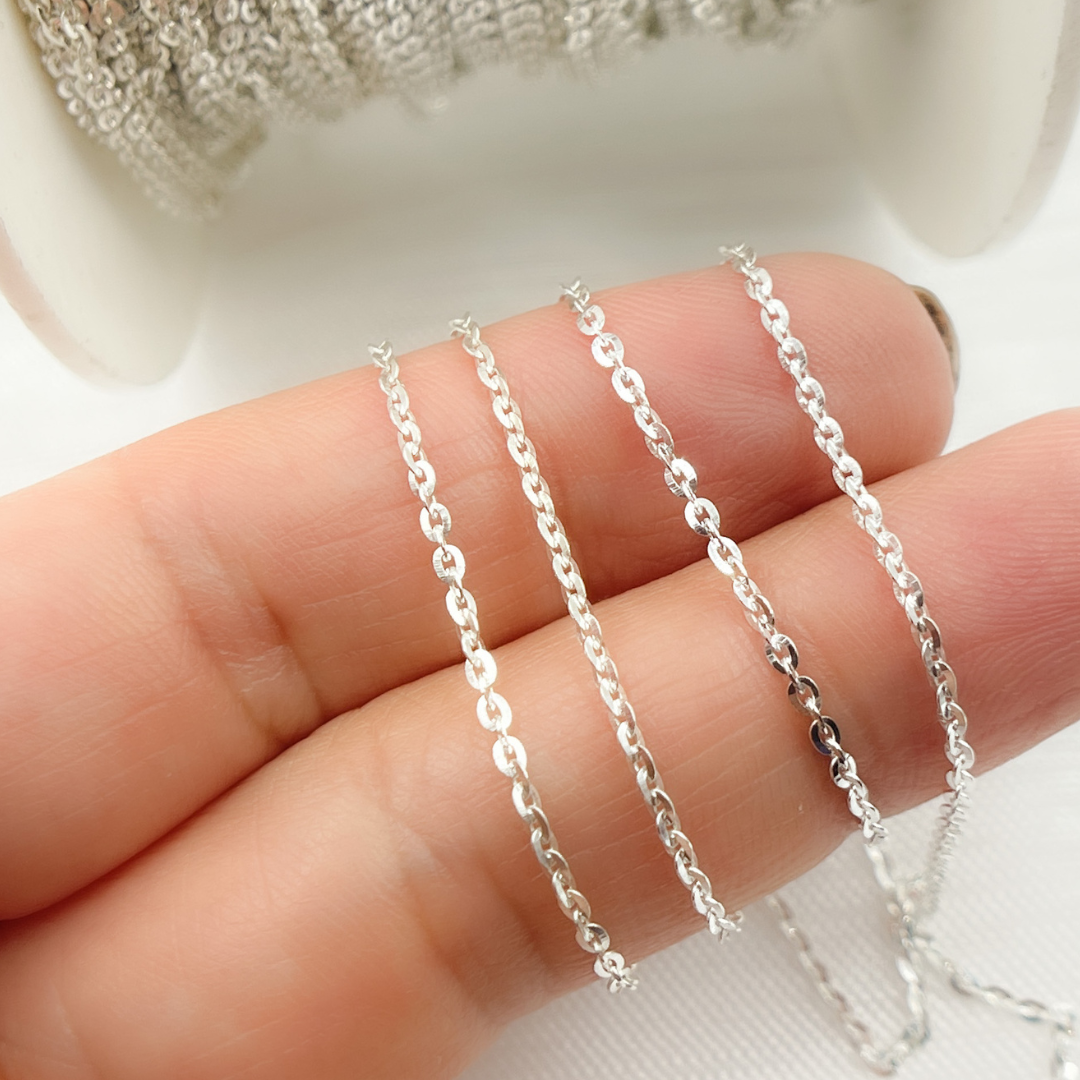 Z12SS. Sterling Silver Cable Chain