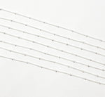 Load image into Gallery viewer, 925 Sterling Silver Satellite Chain. 444SS
