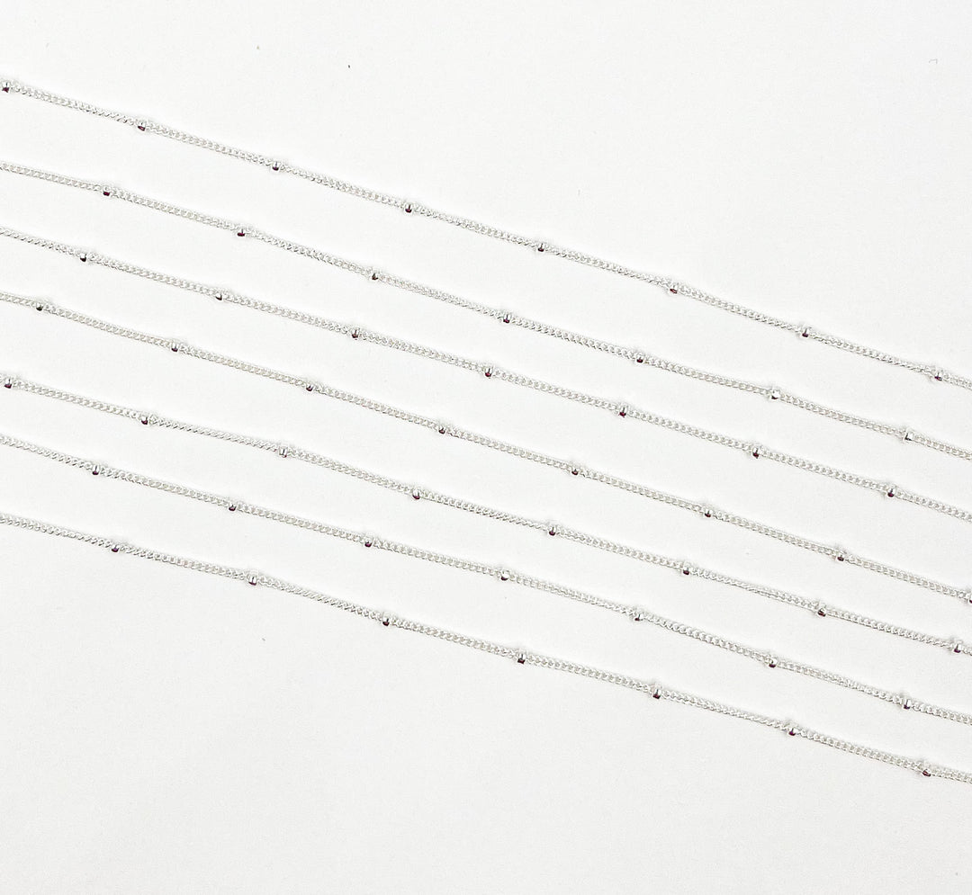 925 Sterling Silver Satellite Chain. 444SS