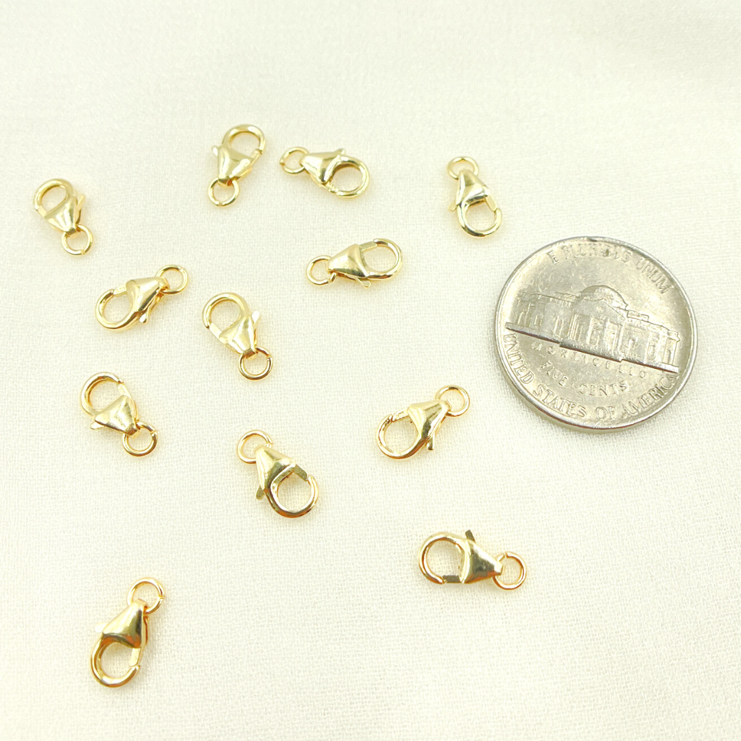 14K Solid Gold Trigger Clasp