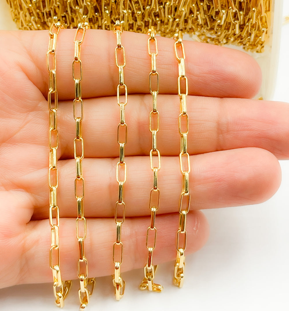 14k Gold Filled Box Link Chain. 497GF