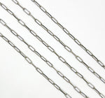 Load image into Gallery viewer, Oxidized 925 Sterling Silver Paperclip Chain. 2903OX
