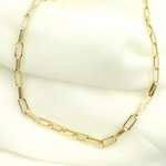 Load image into Gallery viewer, 14K23. 14K Solid Gold Flat Box Link Chain
