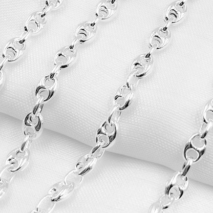 925 Sterling Silver Marina Chain. 