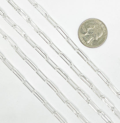 Sterling Silver Paperclip Chain