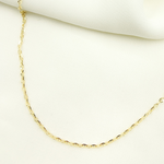 Load image into Gallery viewer, 04014844RP. 14K Solid Gold Flat Marina Chain
