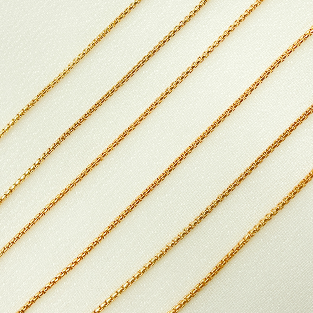 14K Gold Filled Box Chain. 942GF