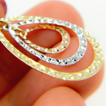Load image into Gallery viewer, 14K Solid Gold Dangle Earring