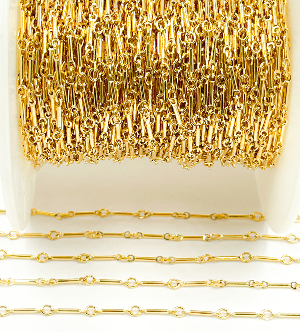14k Gold Filled Bar Chain. 567GF