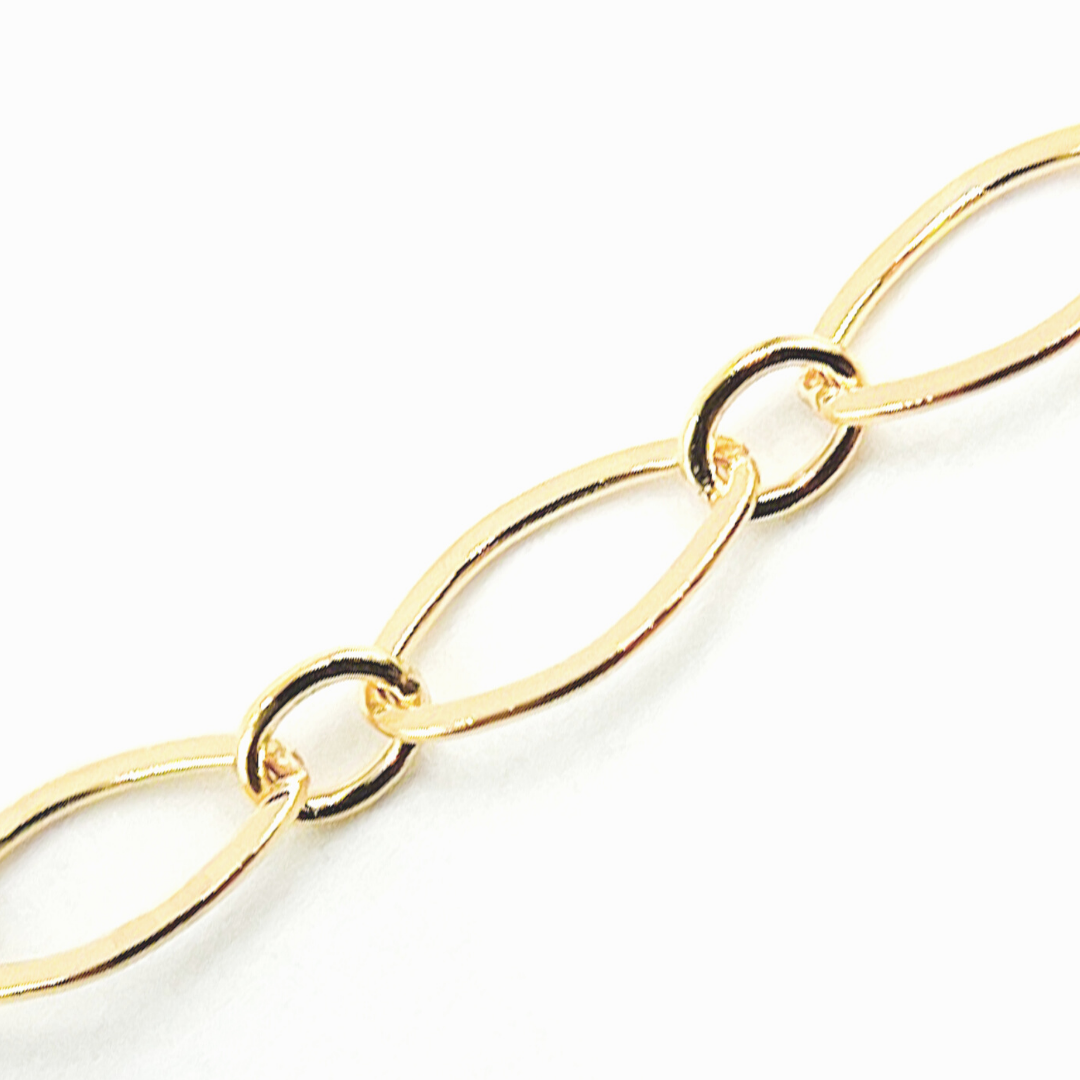 1016FGF. 14K Gold Filled Oval Link and Round Link Chain.