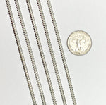 Load image into Gallery viewer, 925 Sterling Silver Flat Curb Chain. Z72SS
