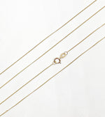 Load image into Gallery viewer, 14K Solid Yellow Gold Curb Chain. 020K
