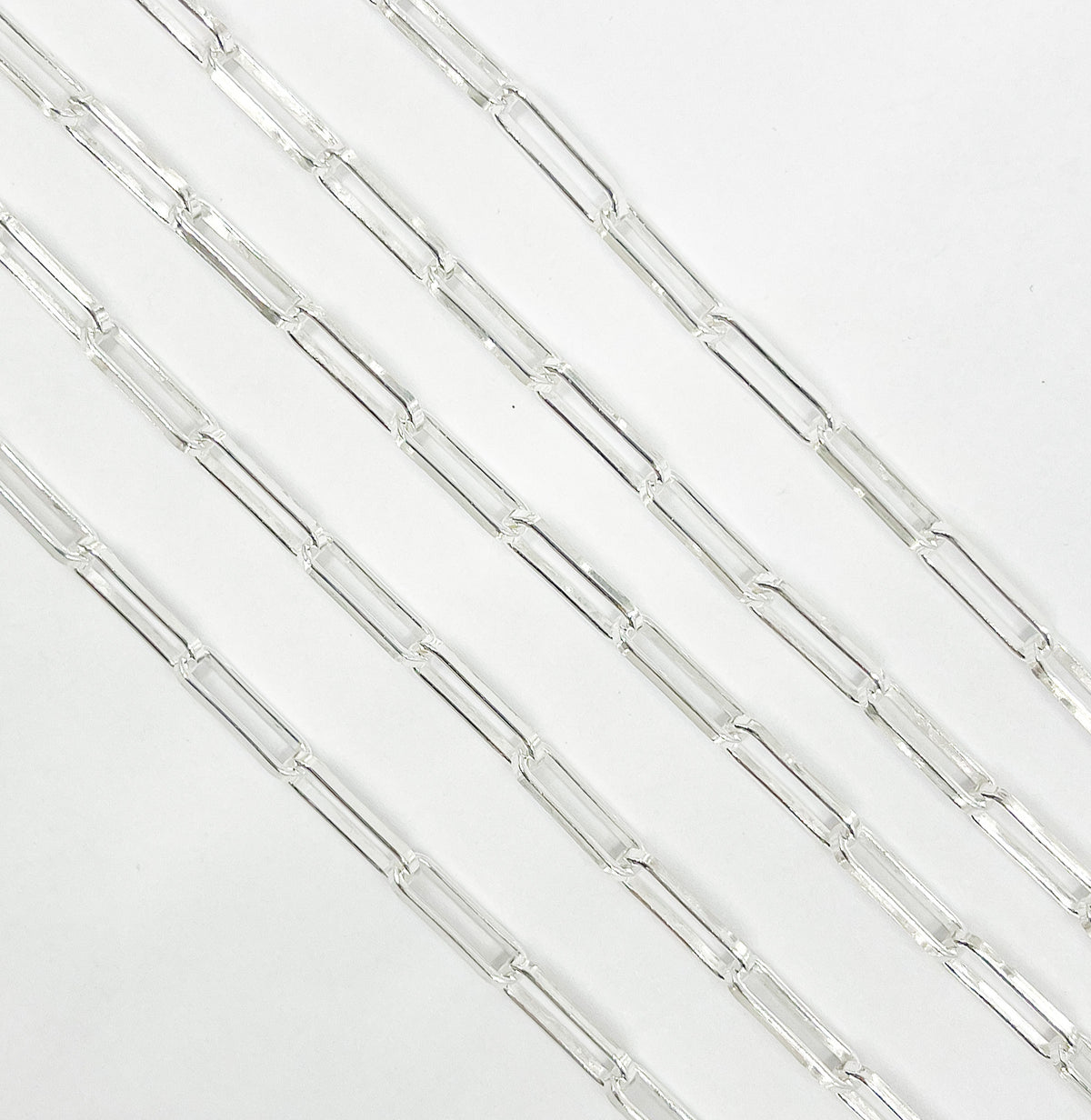 Sterling Silver Paperclip Chain