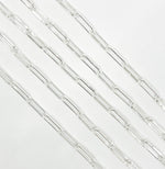 Load image into Gallery viewer, V124SS. Sterling Silver Paperclip Chain
