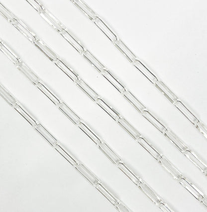 Sterling Silver Paperclip Chain
