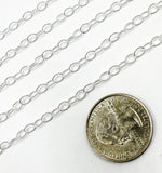 Load image into Gallery viewer, 925 Sterling Silver Twisted RoundLink Chain. V105SS
