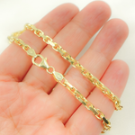 Load image into Gallery viewer, 135R04CLH4. 14K Solid Gold Diamond Cut Box Link Chain
