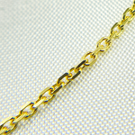 Load image into Gallery viewer, 040R01T5. 14K Solid Gold Diamond Cut Cable Chain
